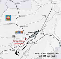 Finca Hotel Valparaiso - Armenia - Quindio.